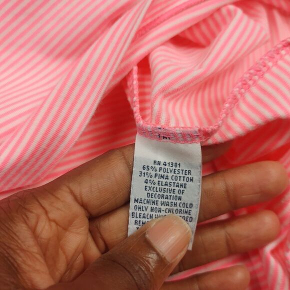 Polo Ralph Lauren Mens Performance Golf Polo Shirt Striped Short Sleeve Top XL - Picture 7 of 9